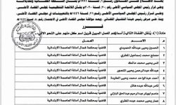 صنعاء تجري اكبر حركة قضائية شملت 182 قاضيا 